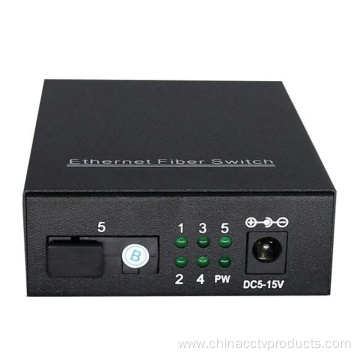 100Mbps SC Single Fiber Optical Media Converter 20KM